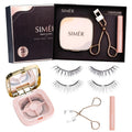 Magnetic Eyelashes without Eyeliner, Dual Magnets Eyelashes with Applicator, 4D Reusable No Eyeliner or Glue Needed, Soft & Natural Look Easy to Wear