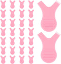 30 Pcs Y Lash Lift Tool, Y Shape Lash Combs Eyelash Brush, Eyelash Perming Brush Best Lash Lift and Tint Kit, Eyelash Lift Brush for Eyelash Extension Makeup Tool(Pink)